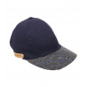 Cap azul combinada
