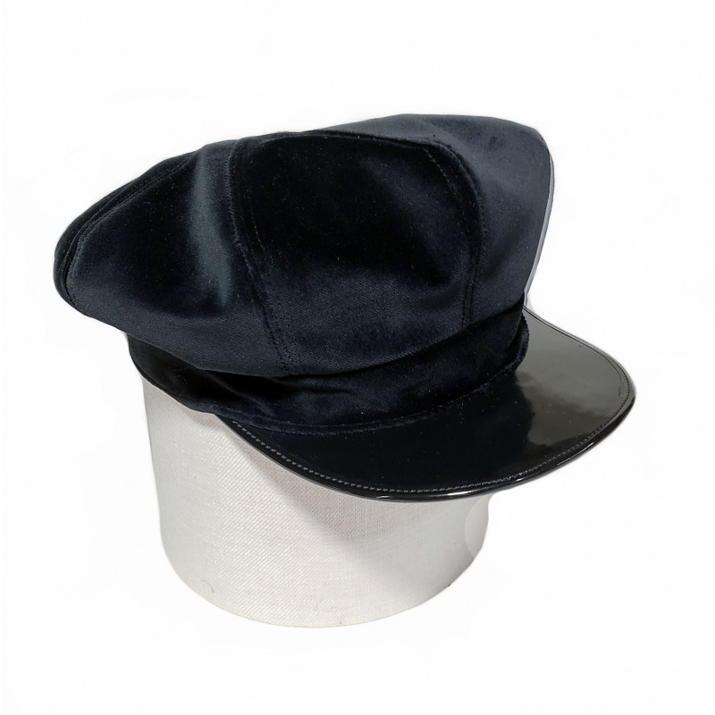 Gatsby de terciopelo negro