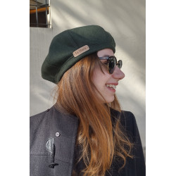 Beret gajos verde