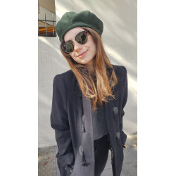 Beret gajos verde