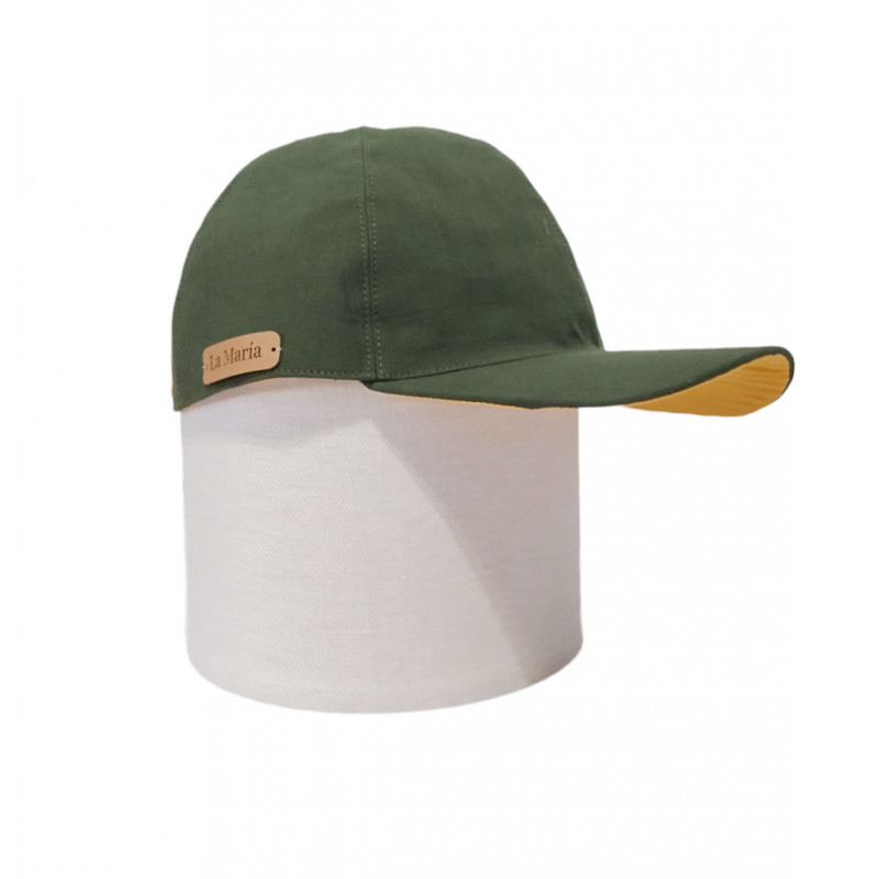 Cap tussor combinada forrada