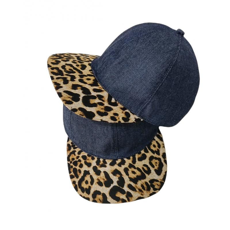 Cap de jean combinada