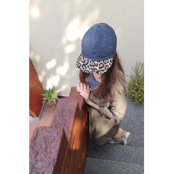 Cap de jean combinada