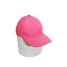 Cap rosa de gabardina forrada