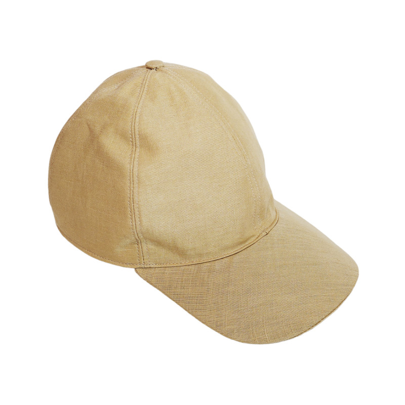 Cap arena de lino forrada