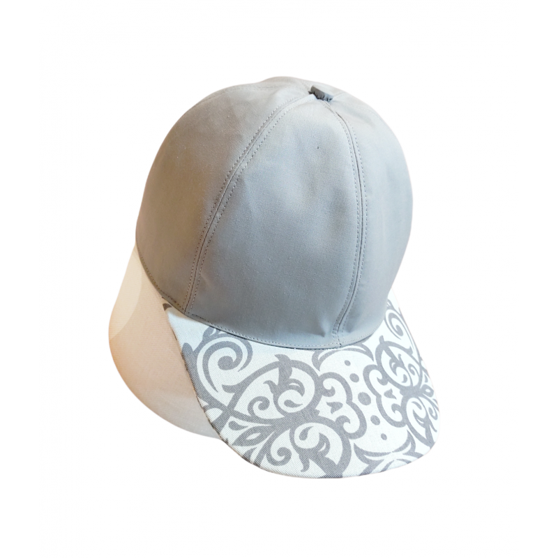 Cap gris combinada
