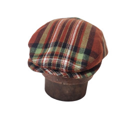 Irlandesa cuadros marrón