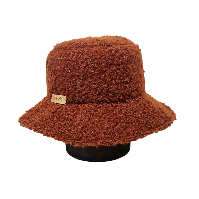 Urbano en bouclé marrón