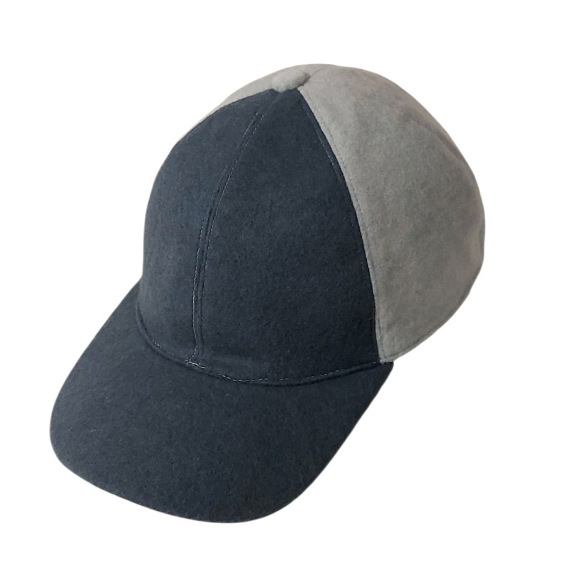 Cap combinada en paño