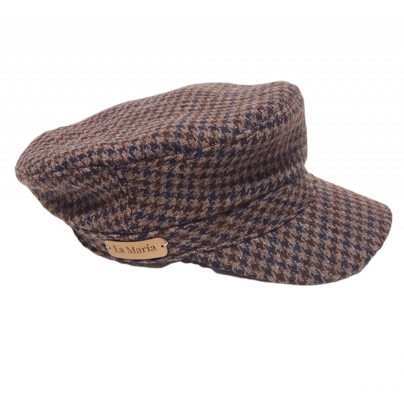 Baker a cuadros marrón