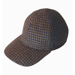 Cap paño cuadros combinada