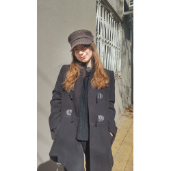 Baker a cuadros marrón