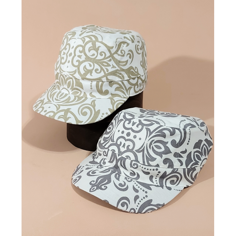 Cap cubana estampada