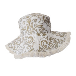 Capelina búlgaro con flecos