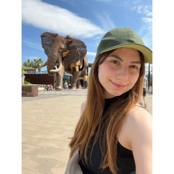 Cap tussor combinada forrada