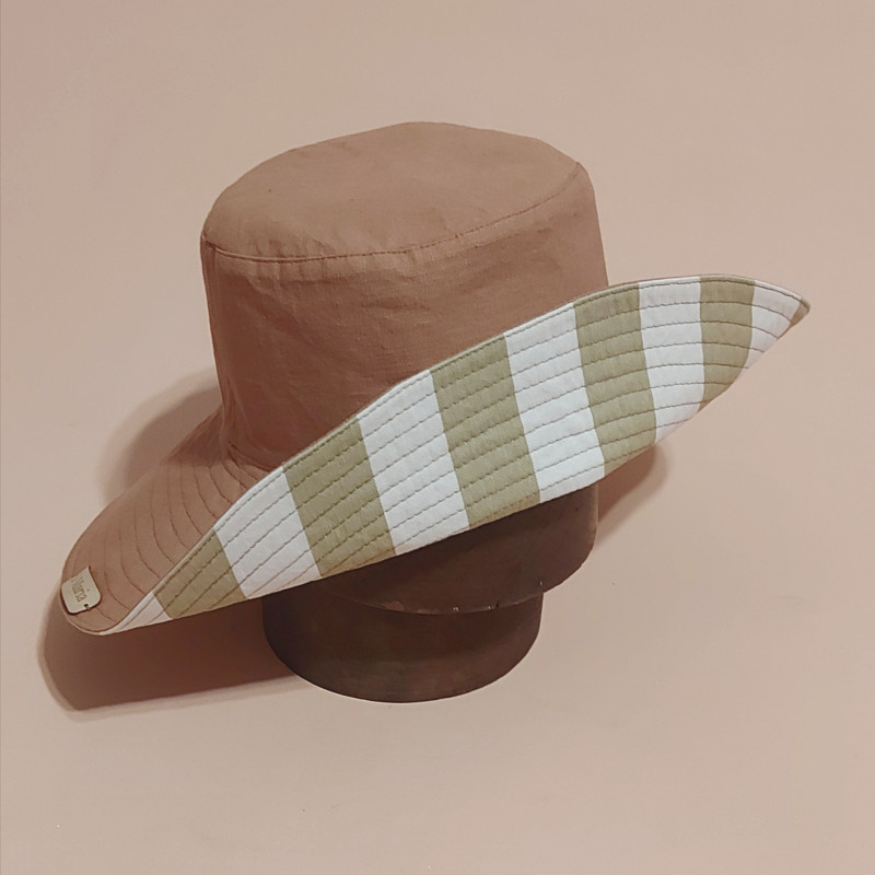 Capelina tussor y rayado